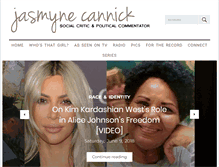 Tablet Screenshot of jasmyneacannick.com